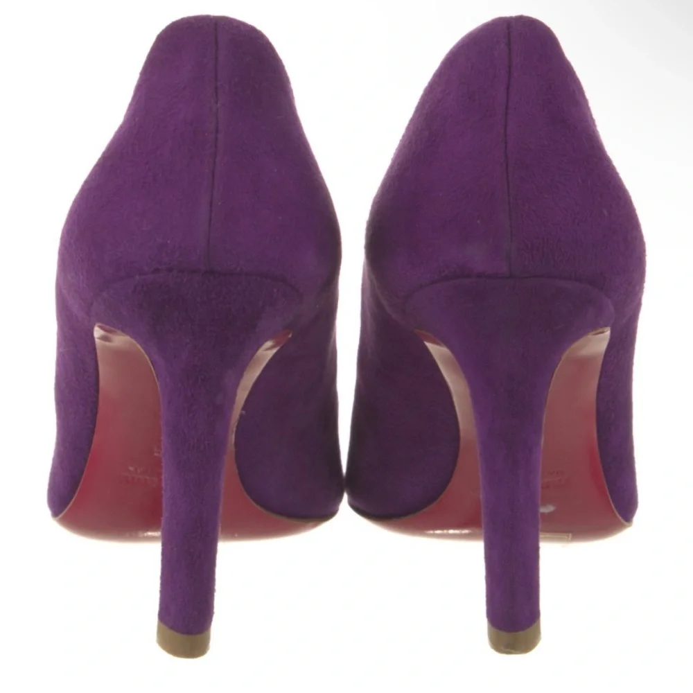 Miu Miu Purple Suede Pumps Size 38